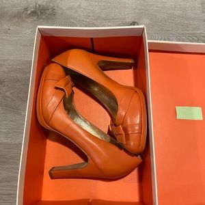 Anthropologie Bow pumps new